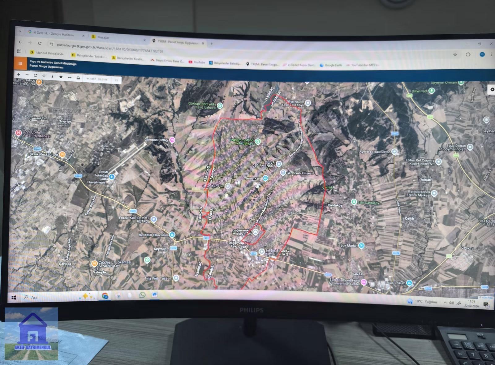 Silivri Değirmenköy'de Satılık 440m² Yola Cephe Arsa - Görsel 9