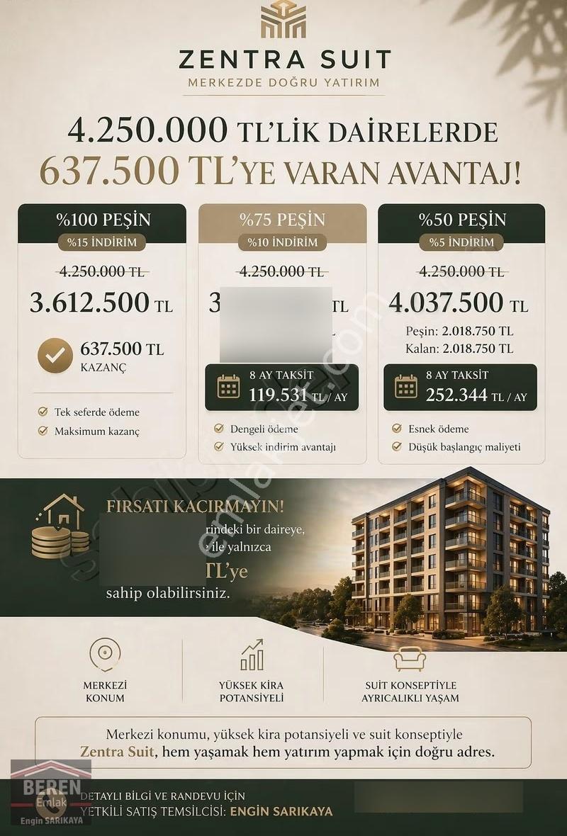 Zentra Suit- 8 Odalı 1+1 - Görsel 12