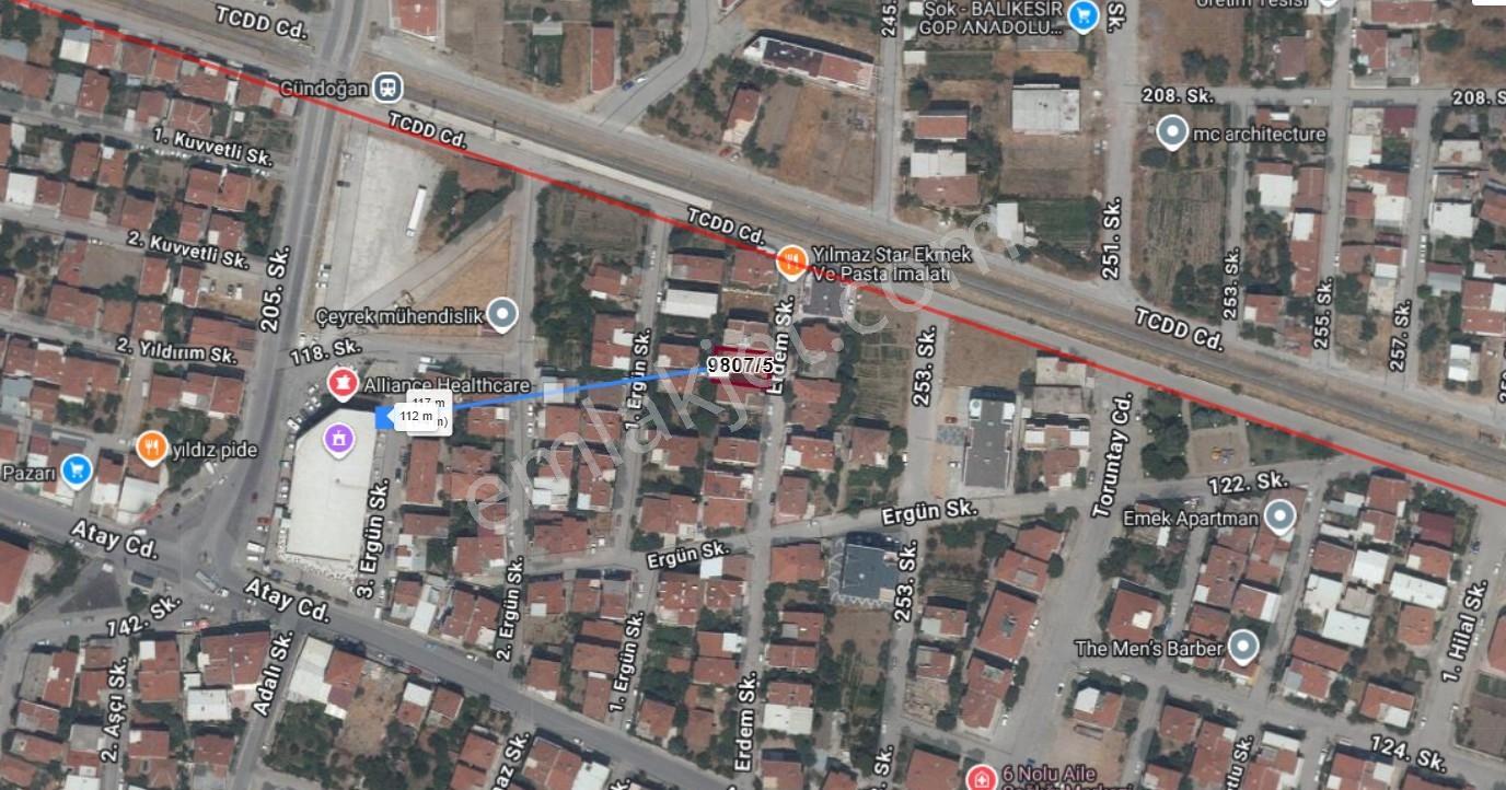 Altıntaşlar Düğün Salonu Arkasında Satılık 3 Kata İmarlı Arsa