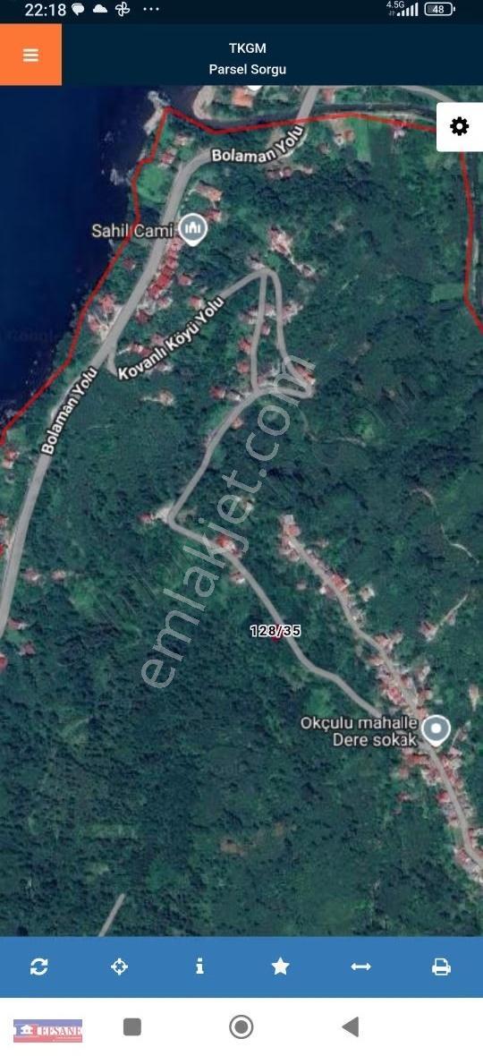 Perşembe De Deniz Manzaralı Ev'lik Arazi - Görsel 6
