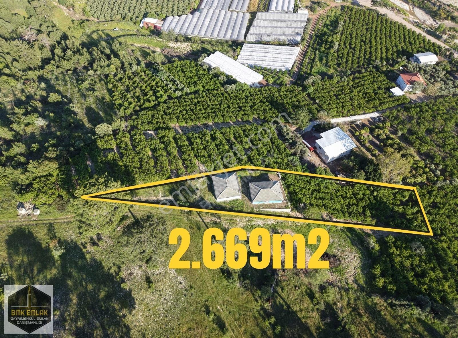 Bmkdan Adrasan'da Deniz Manzaralı 2 Ev + Nar Bahçesi Fırsatı - Görsel 24