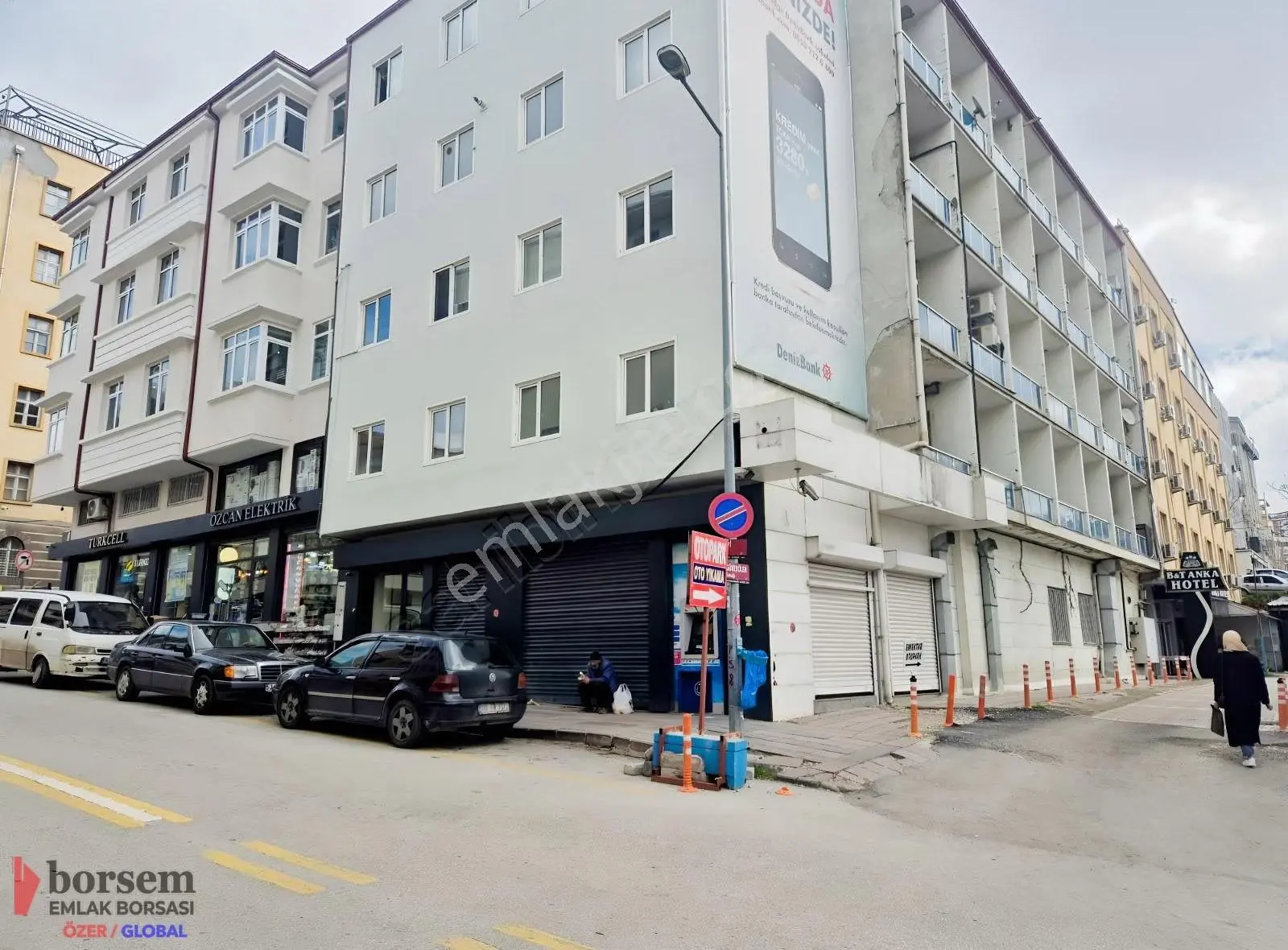 Ank Altındağ Ulus Sanayi Cadde Çift Cepheli Kiralık 600 M2 İşyer