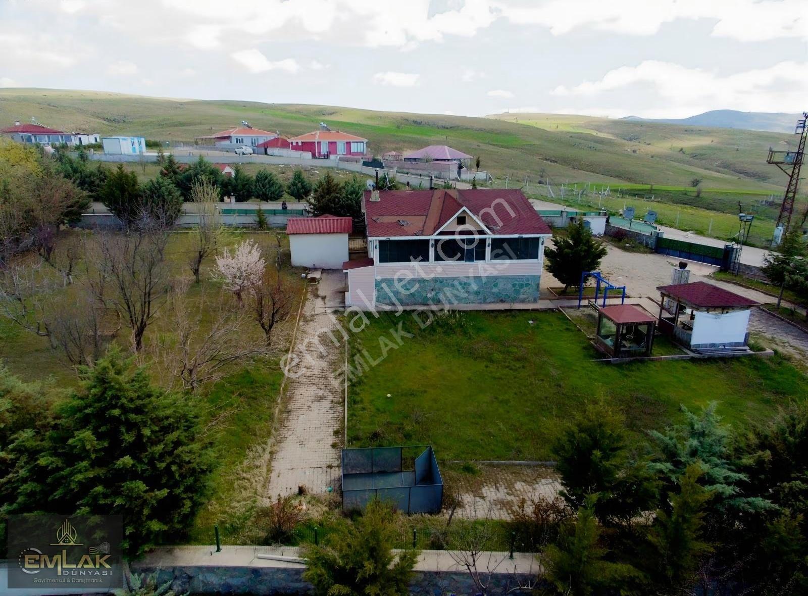 Ayaşta 2.124 M2 Arsa Üzeri Hazır Düzen Ev Ve Bahçesi - Görsel 20