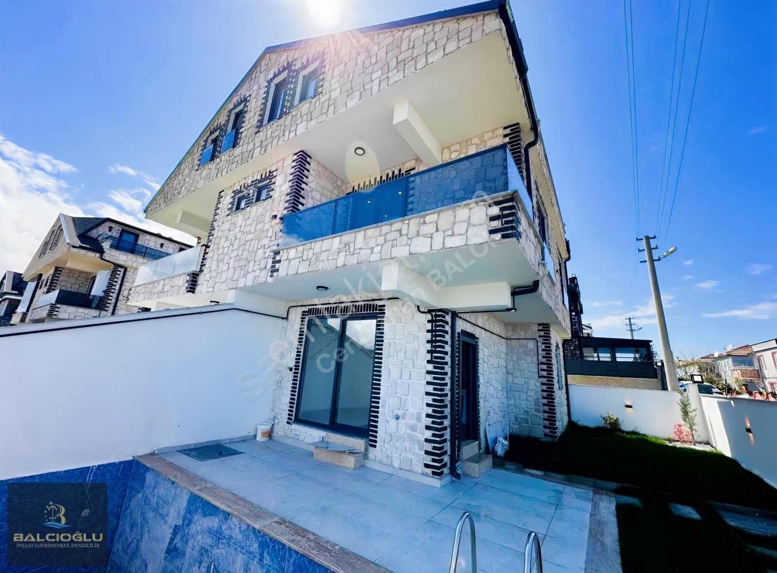 Balcıoğlundan Lüx Kapanmaz Deniz Manzaralı Havuzlu 4+1 Triblex - Görsel 18
