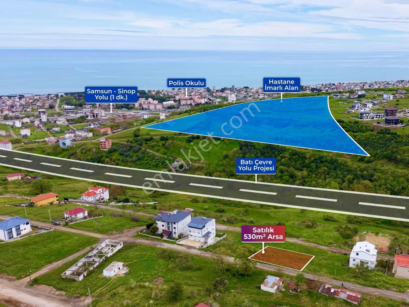 █ Çatalçam / Deniz Manzaralı / 3 Kat / Batı Çevre Yolu Cephe █ - Görsel 7