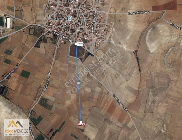 Zafer Havalimanı Yakını Altıntaş Erenköyde Yatırımlık Tarla - Görsel 2