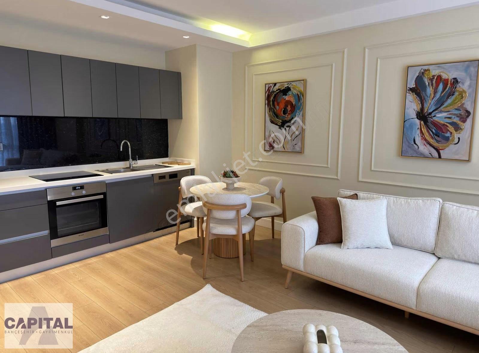 Bahcesehir Semerkand Kısa Katlı 1+1 Özel Mimar Concept Eşyalı - Görsel 10