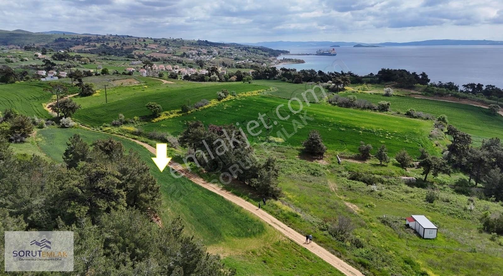Gökçetepe Deniz Manzaralı %30 İmarlı 551 M² Satılık Arsa