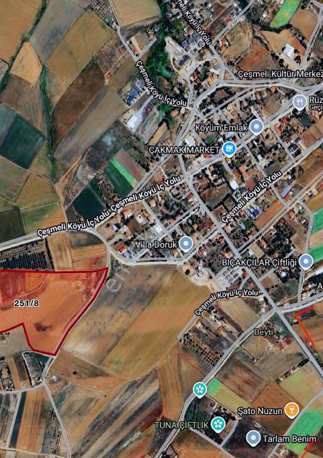 Tekirdağ Marmaraereğlisi Çeşmelide Köyün İçinde Yatırımlık Tarla - Görsel 3