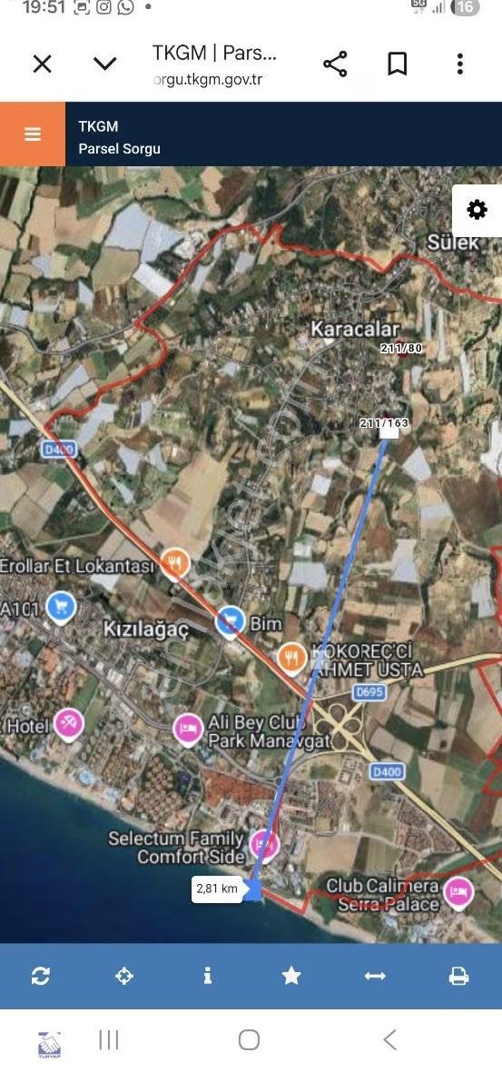Deniz Manzaralı, Havadar Konumda 2.868 M² Satılık Tarla - Görsel 5