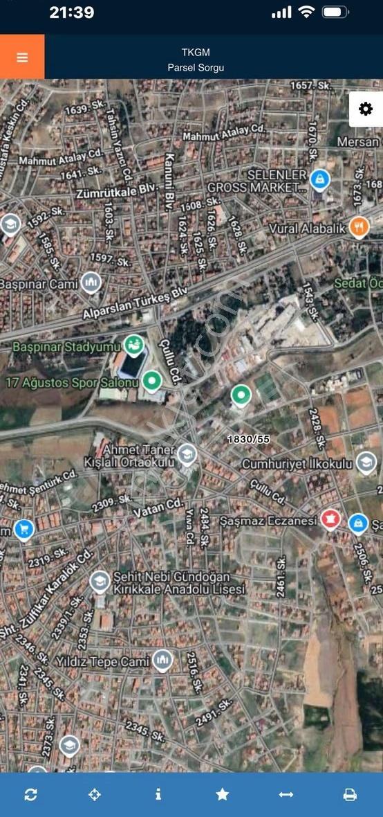 424 Mt İmarlı Arsa.düzgün Geometrik Şekli Merkeze Çok Yakın - Görsel 4