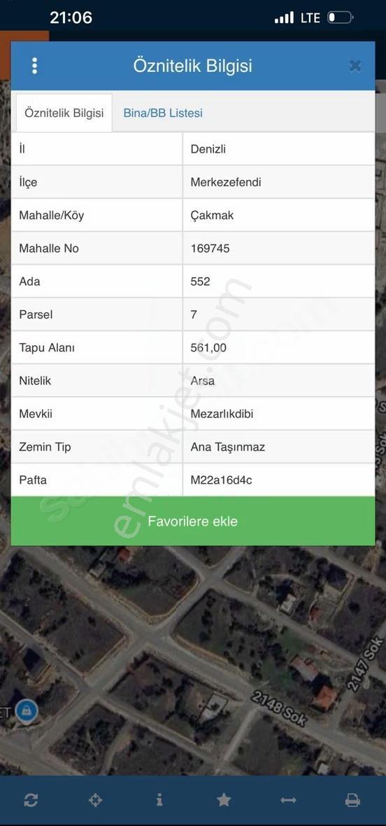 Çakmak Mahallesinde 561 Metre Arsa - Görsel 2