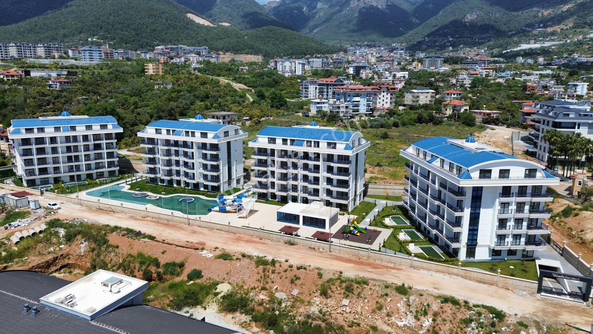 Alanya Oba’da Villa Konseptinde Volantis Garden’da 3+1 Özel Havuzlu Daire