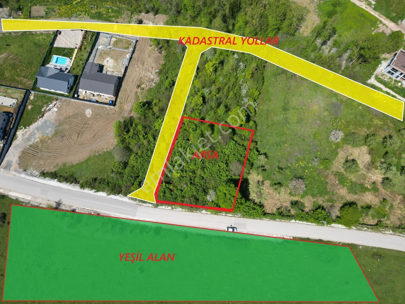 Kartepe Uzuntarla'da 1.345 M2 İmarlı Güzel Arsa - Görsel 18