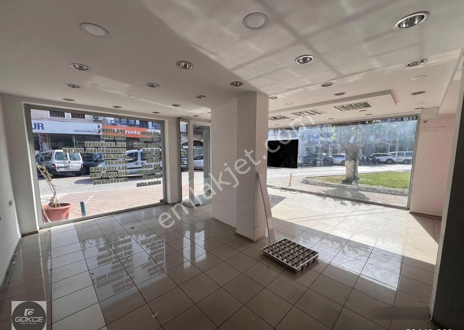 Fethiye Çarşı Caddesi'nde Kiralık Bahçeli Ticari Dükkan