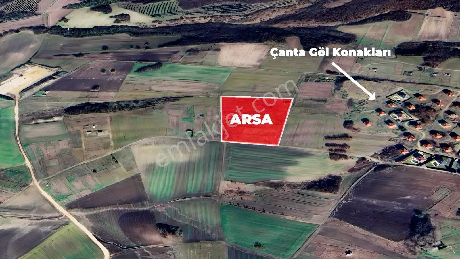 Silivri Çanta Balaban Mah|506 M² Konut İmarlı Yola Cephe Arsa