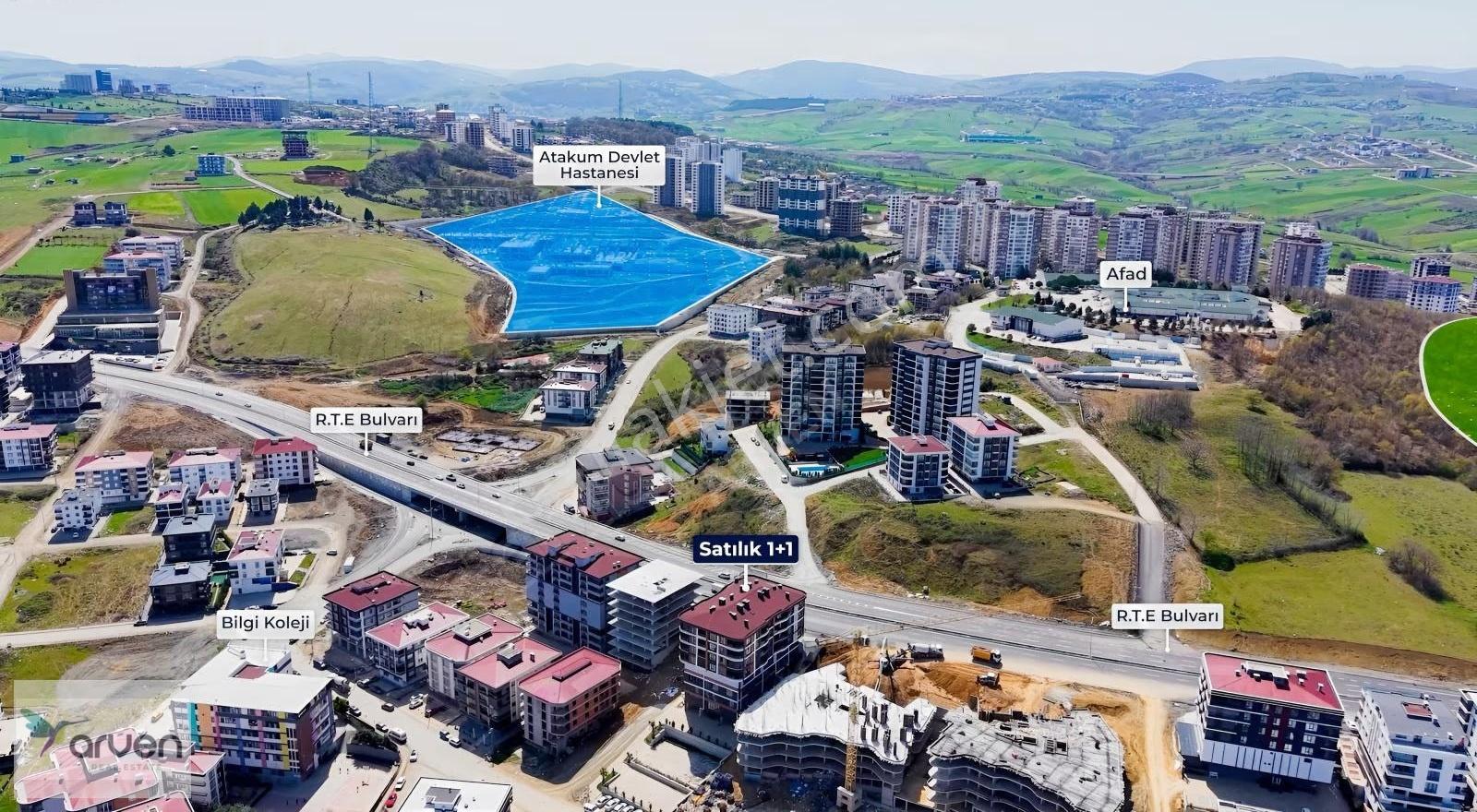 Bulvara Cephe , Devlet Hastanesi İnşaatına Komşu 1+1 - Görsel 13