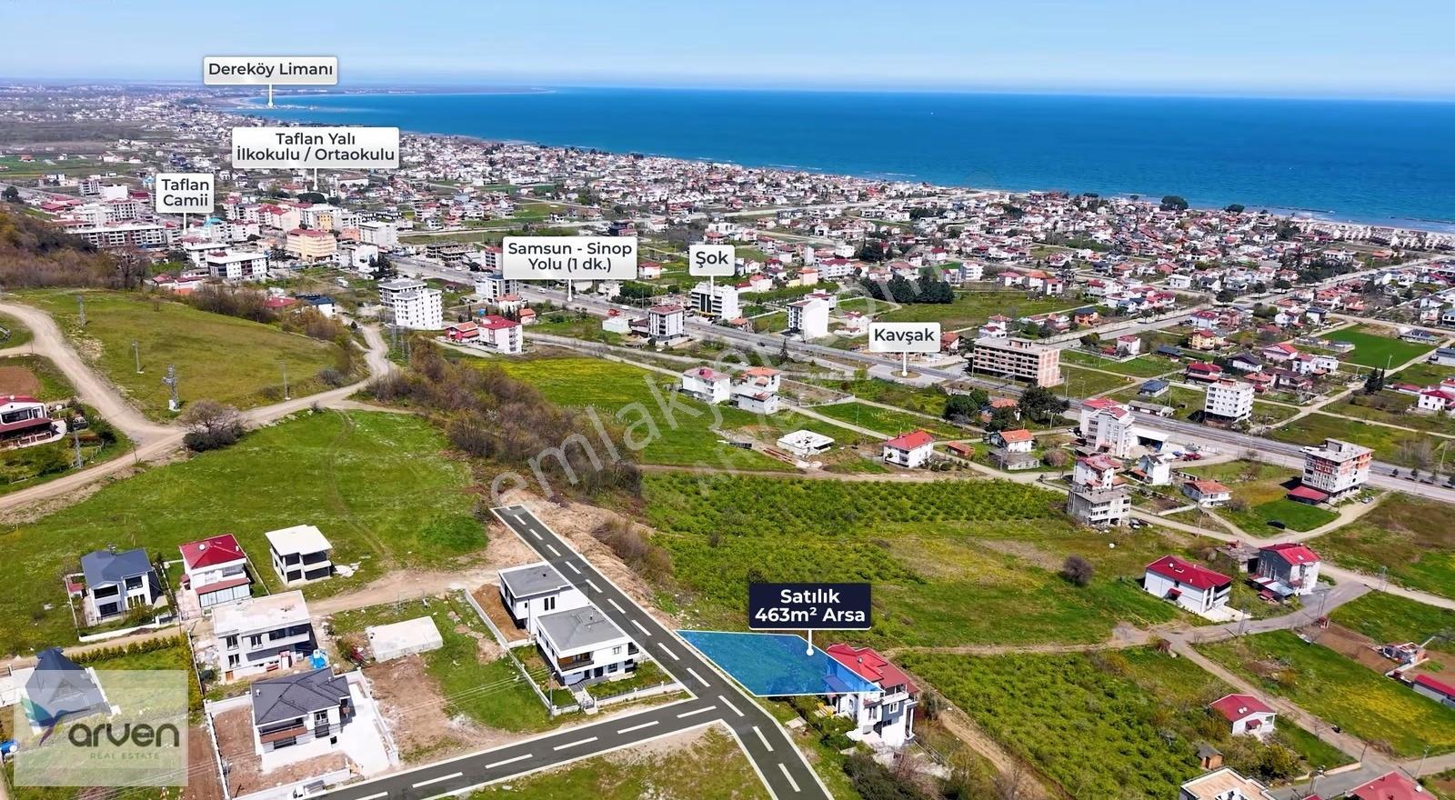 Atakum Yalı'da Kapanmaz Deniz Manzaralı Satılık Arsa - Görsel 22