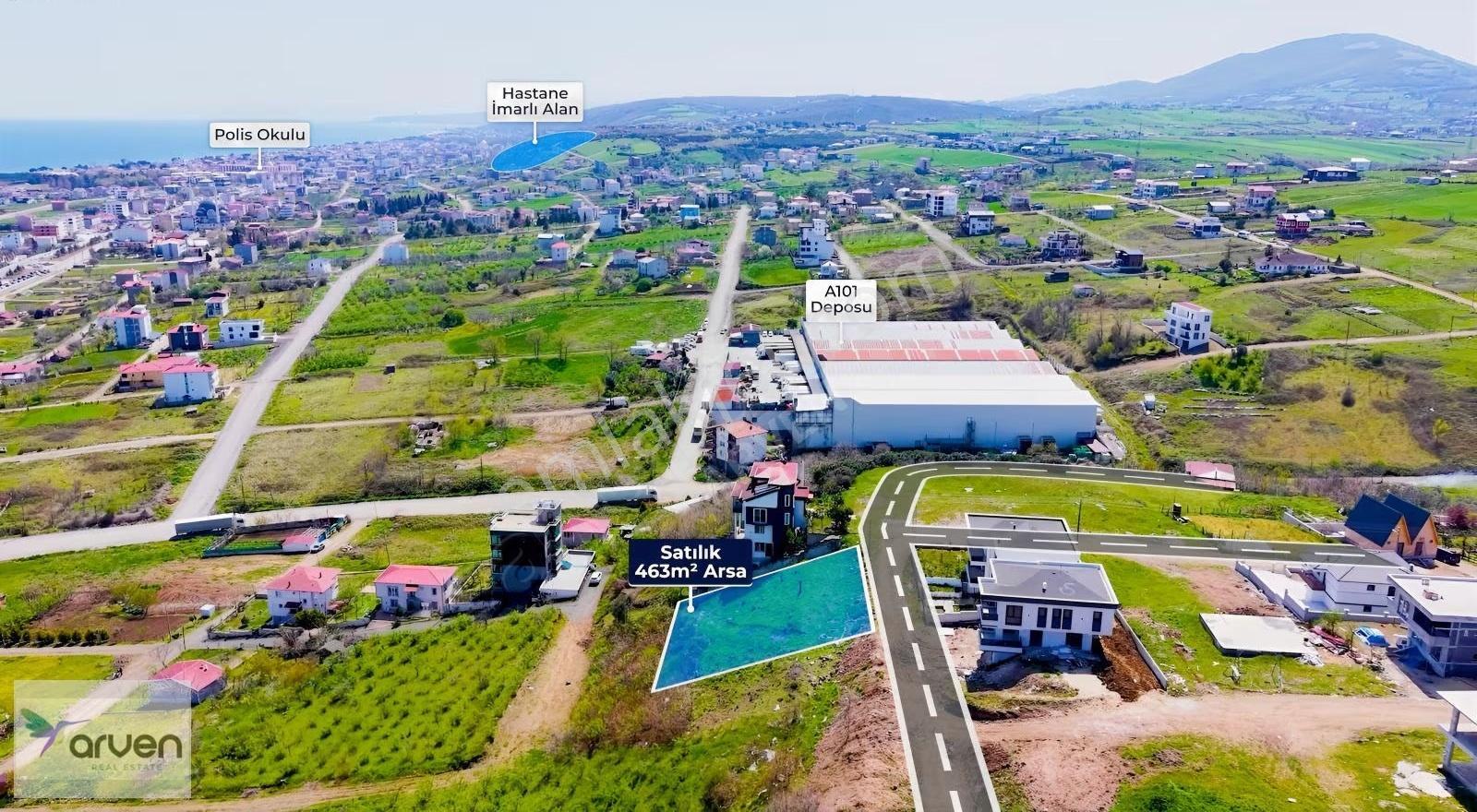 Atakum Yalı'da Kapanmaz Deniz Manzaralı Satılık Arsa - Görsel 18