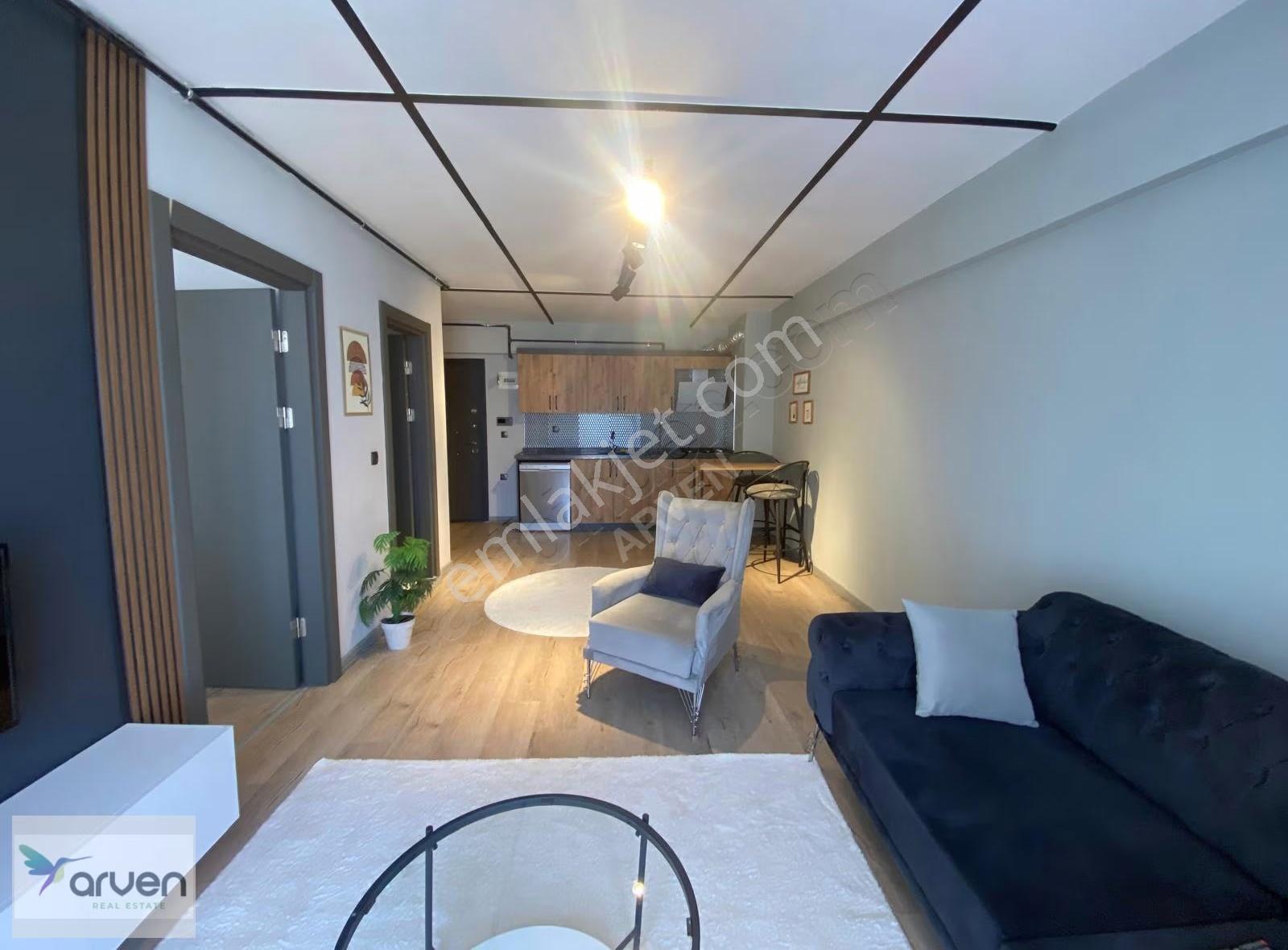Kiralık Modern Eşyalı 1+1 Daire Geniş Lüks Körfez Site İçerisi - Görsel 25