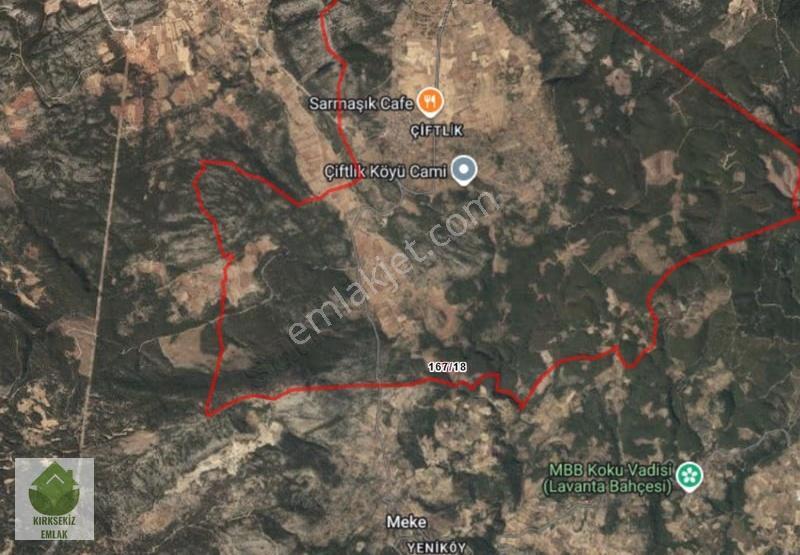 Muğla Menteşe Çiftlik Mahallesinde 4900 M² Satılık Tarla... - Görsel 2
