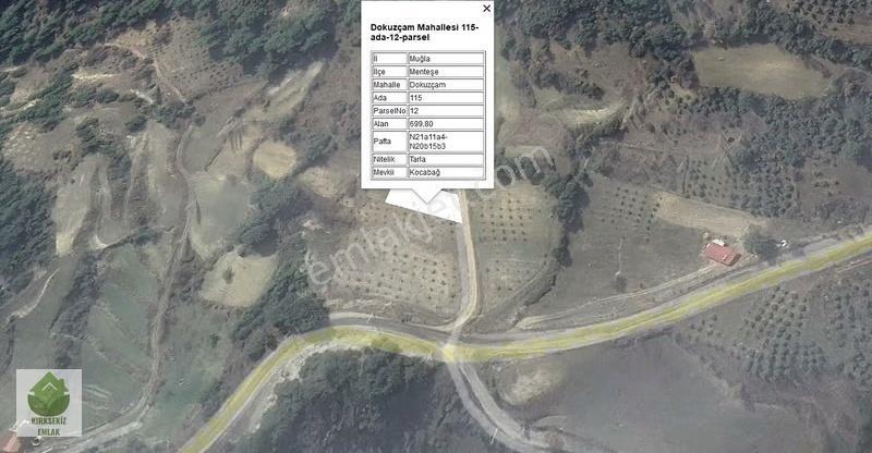 Muğla Menteşe Dokuzçamda 700 M² Satılık Tarla... - Görsel 2