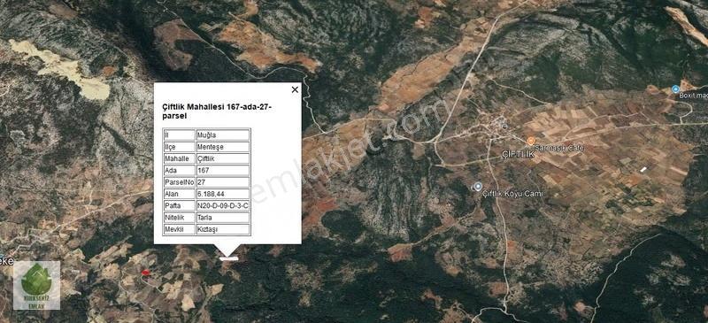 Muğla Menteşe Çiftlik Mahallesinde 6188 M² Satılık Tarla .. - Görsel 6