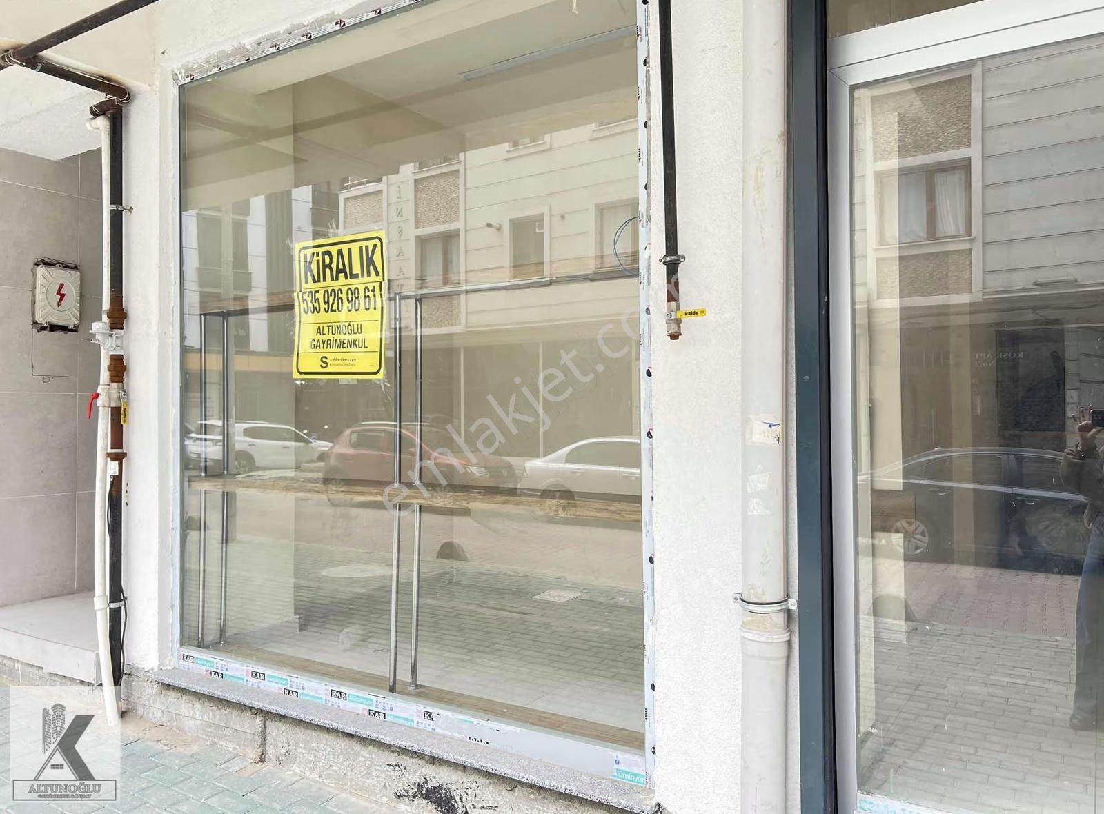 Altunoğlu"ndan Sıfır Binada Cadde Üzerinde Kiralık Dükkan - Görsel 15