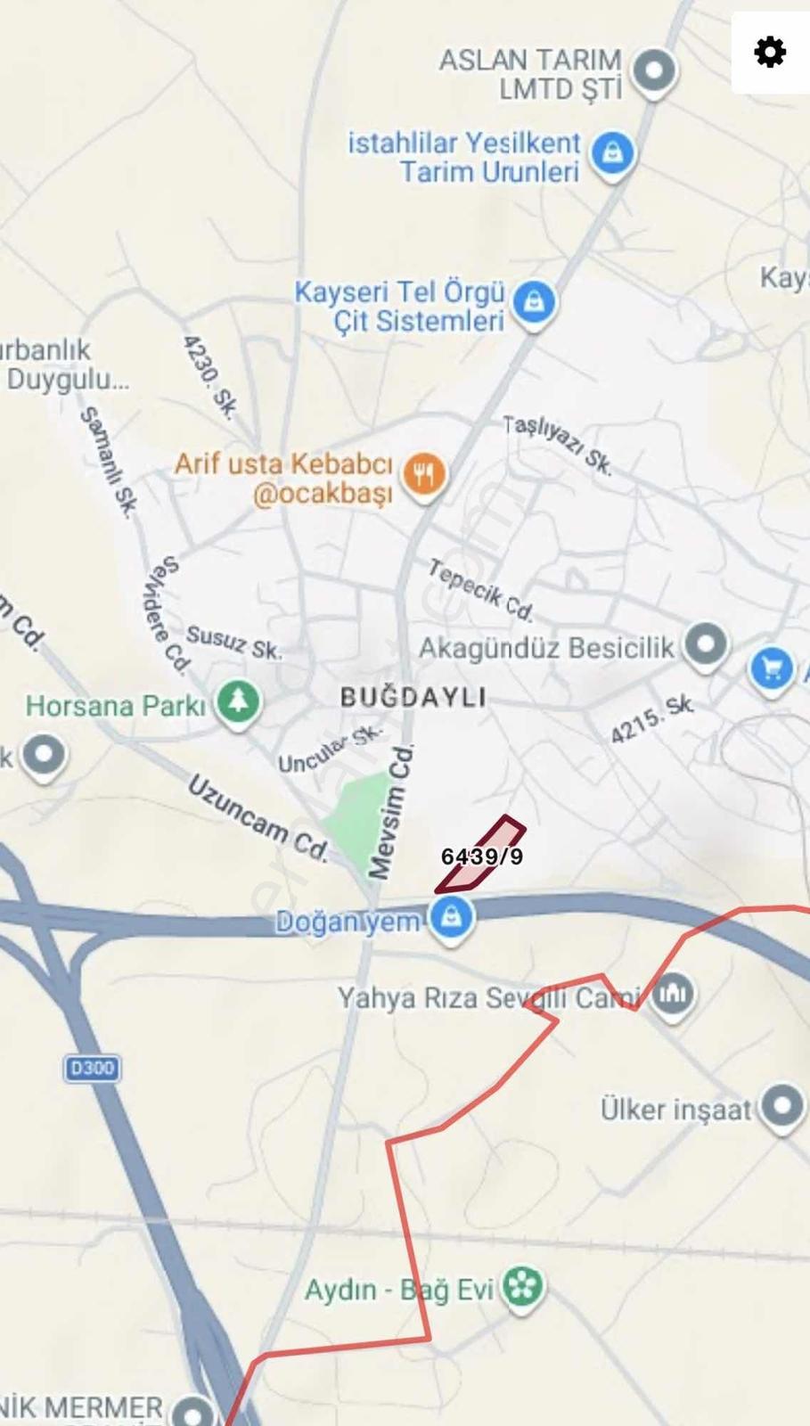 Buğdaylıda Anayol Kenarı Satılık Tarla - Görsel 3