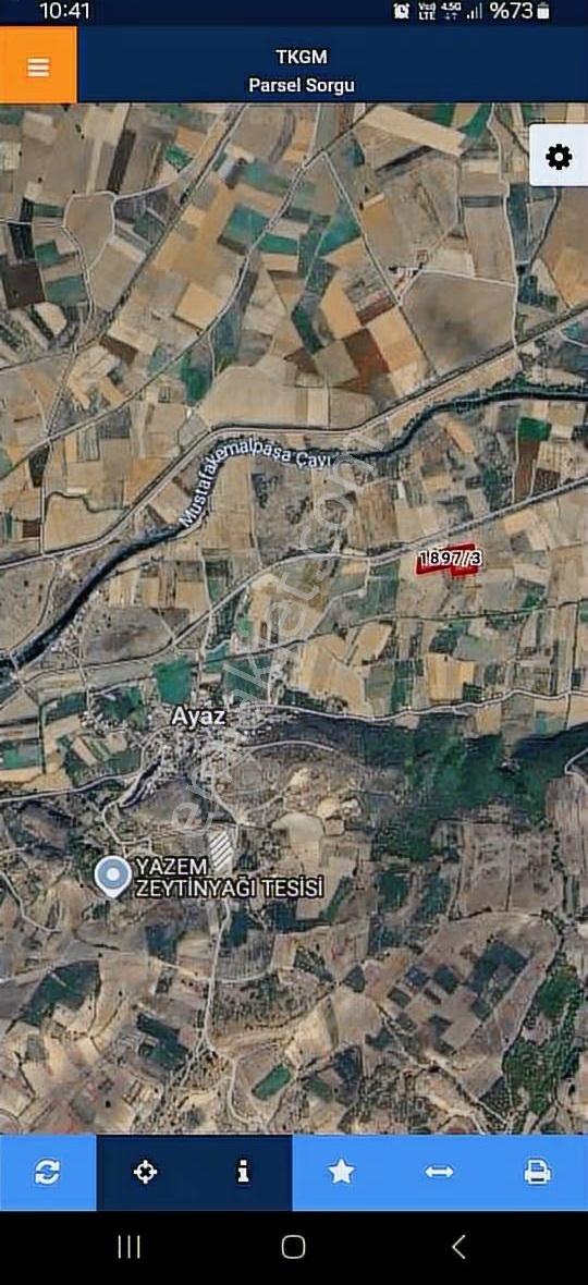 Bursa Mustafakemalpaşa'dasatılık Seftali Bahçesi 23381metre