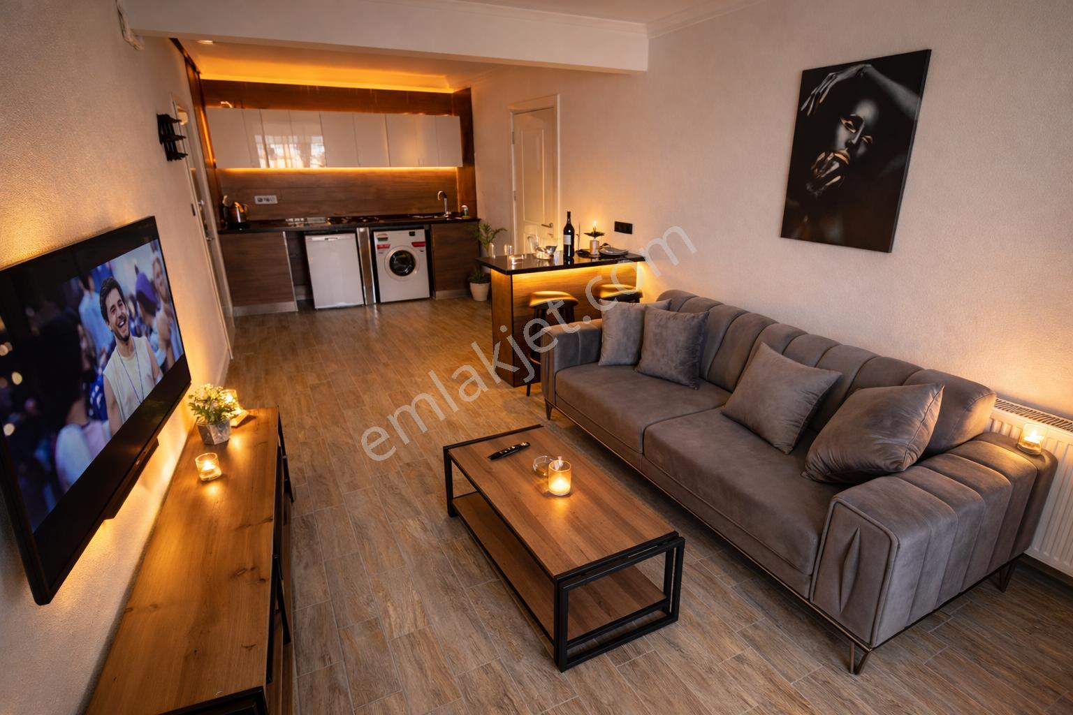 Ateş Suıt Tunalı Günlük Kiralık Daire - Küvet - Smart Tv - Görsel 7