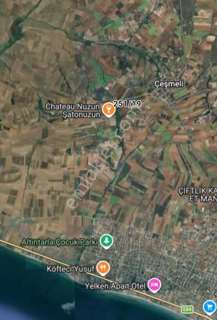Çeşmeli Köyü Sınırları İçinde Satılık Arazi