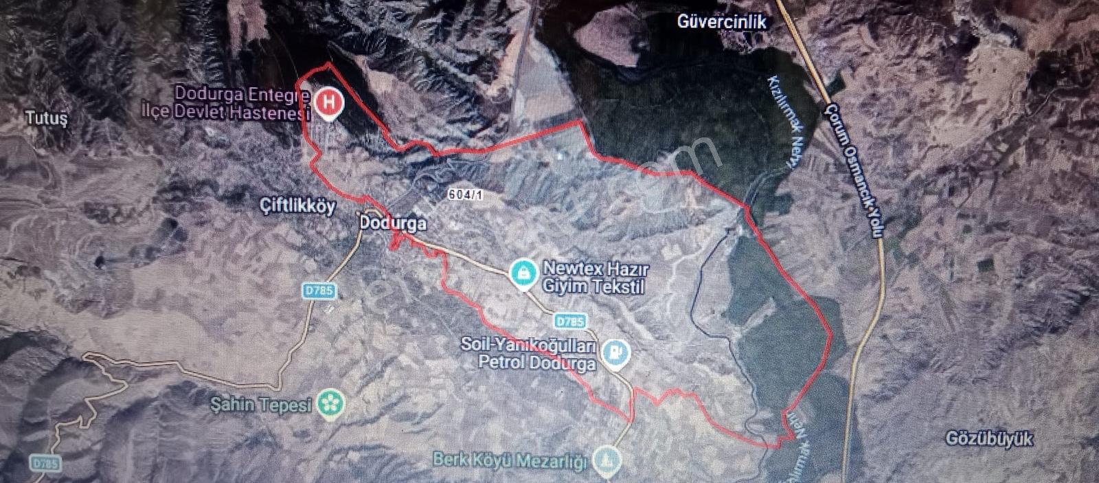 Çorum Dodurga Esentepe'de 403,12 M2 Güzel Konumlu Satılık Arsa - Görsel 9
