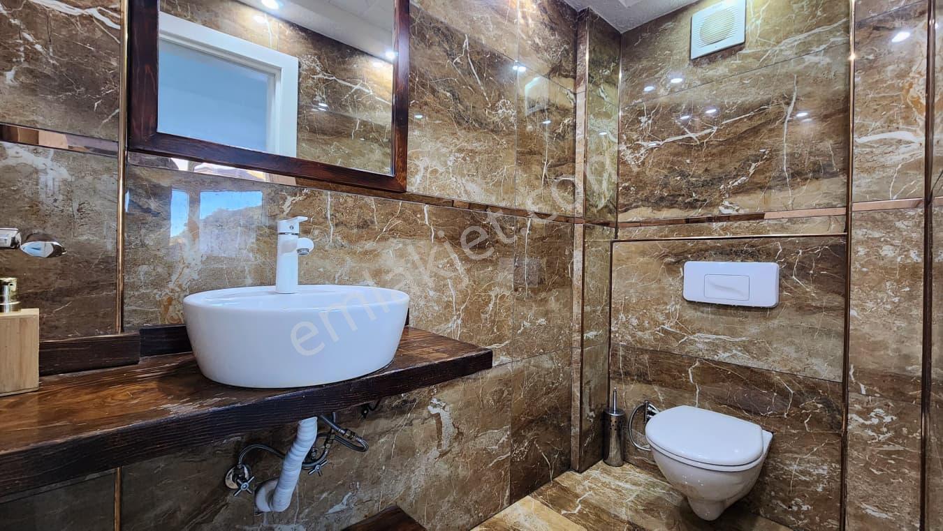 Alanya Tepede 4+1 İki Katlı Ozel Sauna 330 M2 Satılık Villa - Görsel 24