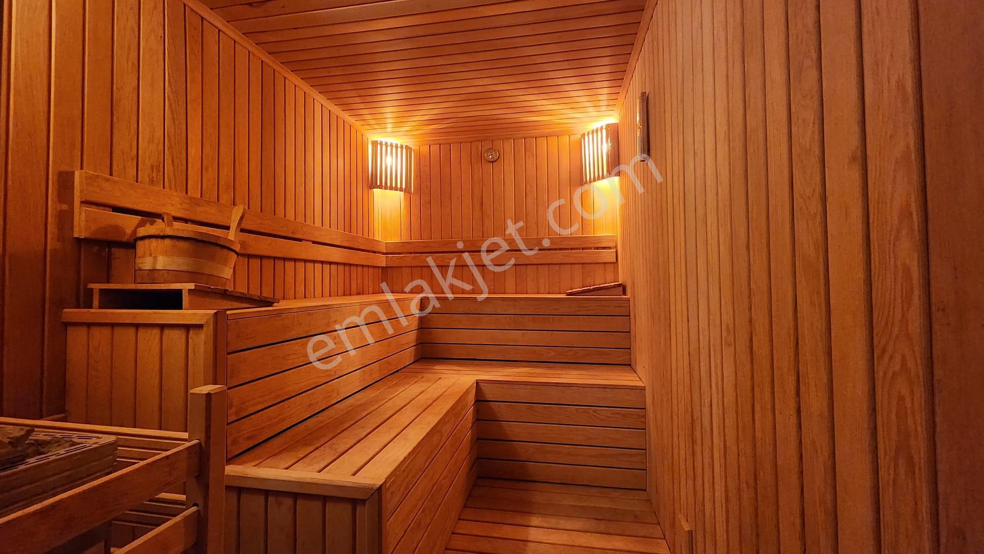 Alanya Tepede 4+1 İki Katlı Ozel Sauna 330 M2 Satılık Villa - Görsel 28