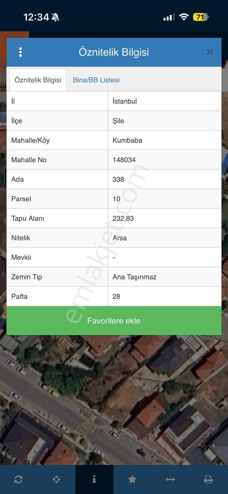 Şile Kumbaba'da Villa Bölgesin'de Şahane 232m2 Satılık Arsa - Görsel 4