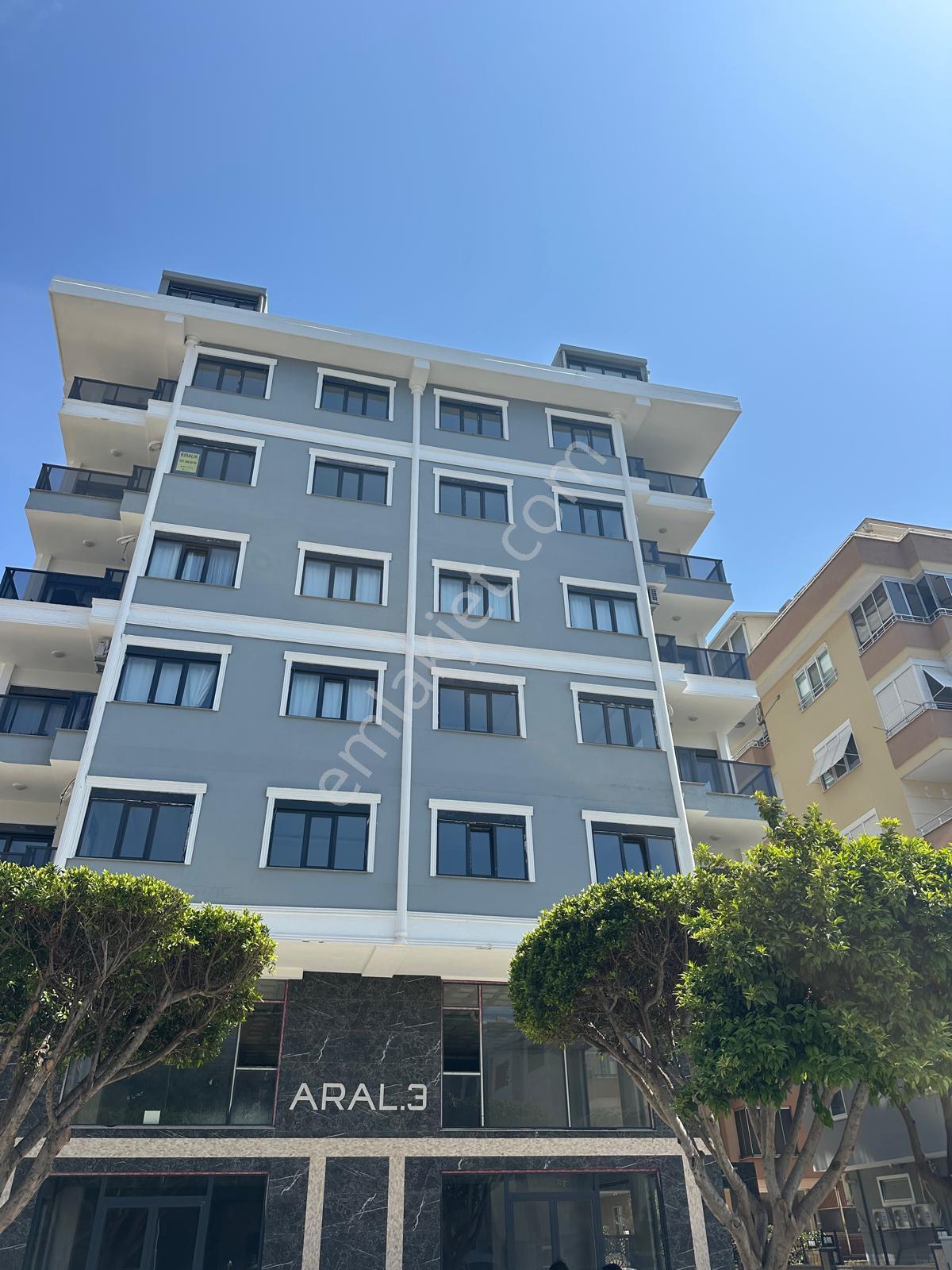 Aral 3 Rezidans 1+1 Eşyasız Kiralık Daire Mahmutlar Alanya Antalya