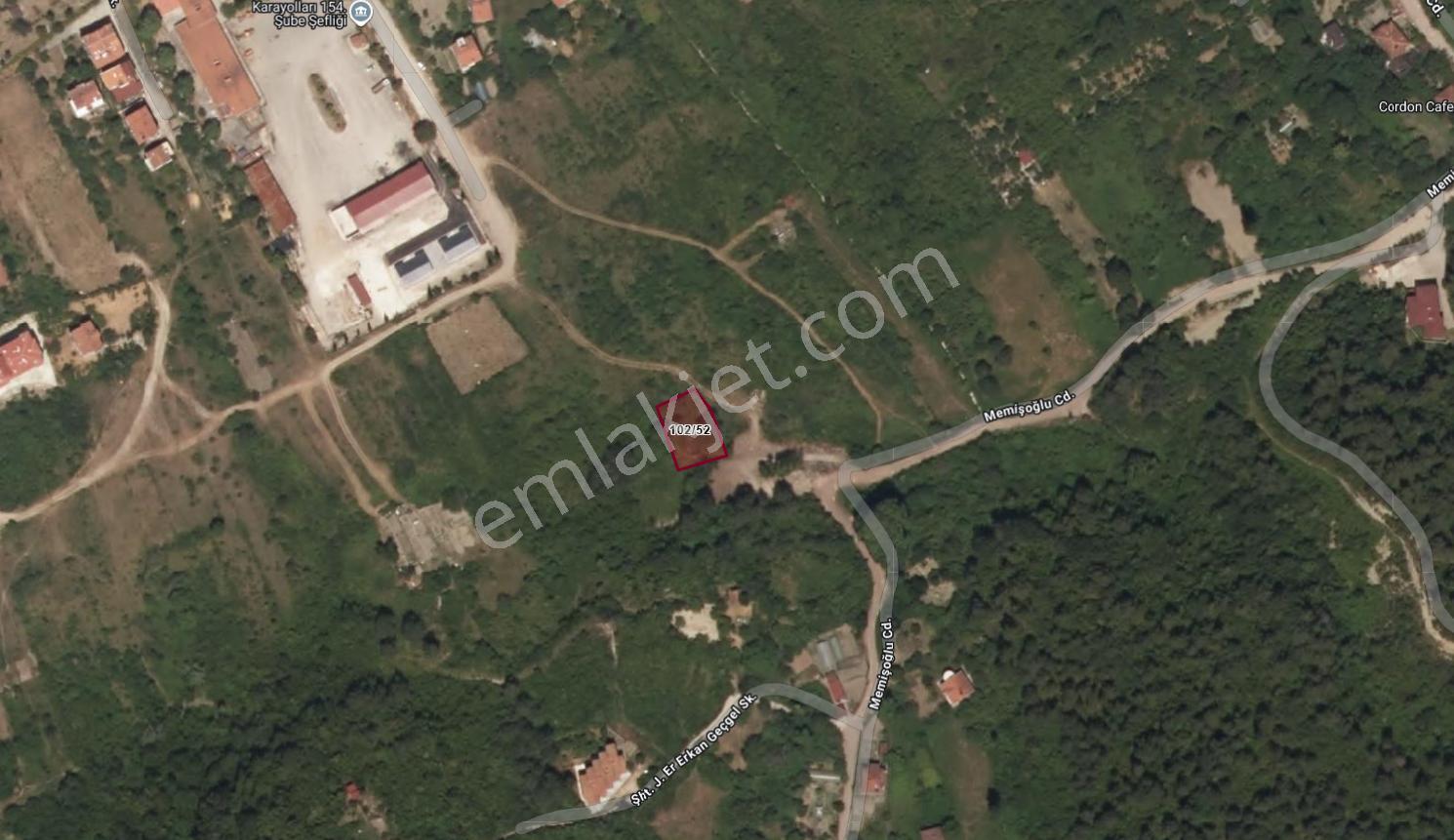 Cide Demirtaş Emlaktan Memiş Mahallesinde Sarılık Arsa - Görsel 2