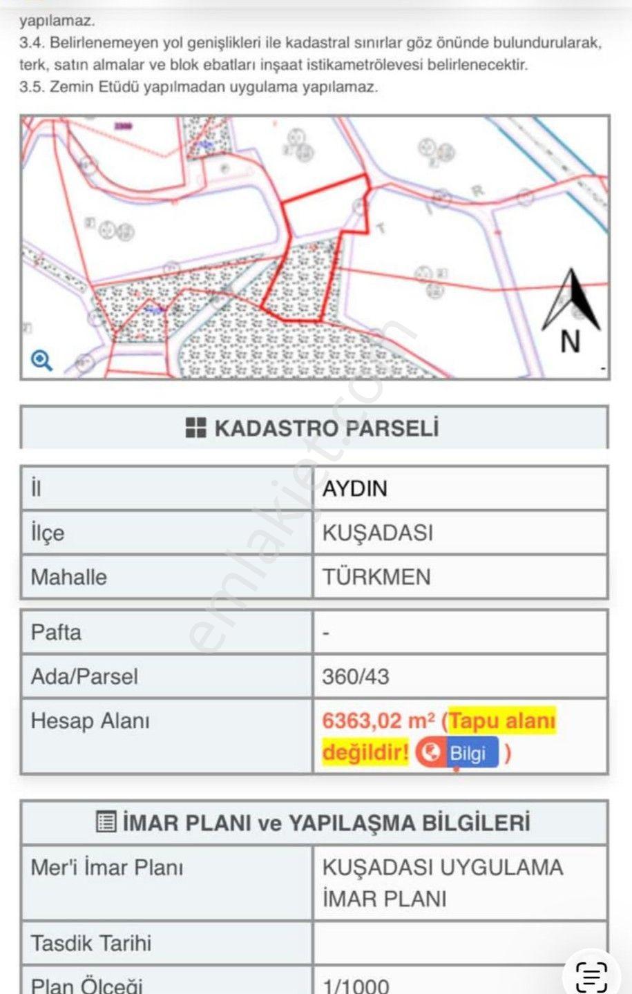 Şehır Merkezıne Yakın 6381 M² Satılık Tarla - Görsel 18