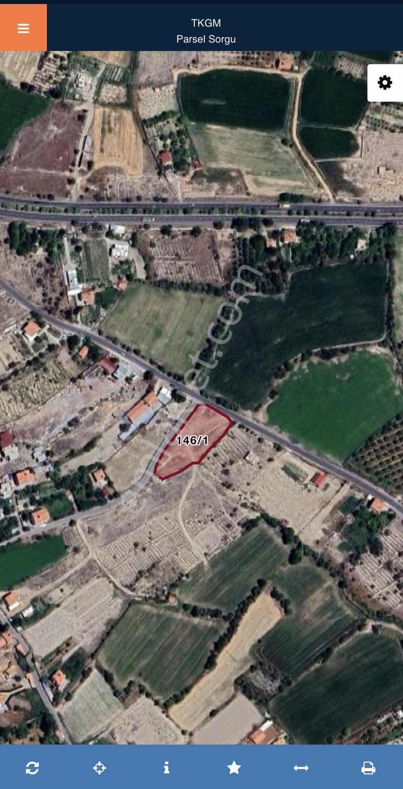 Niğde Bor Sırasöğütlerde Yola Cepheli Satılık Tarla - Görsel 2