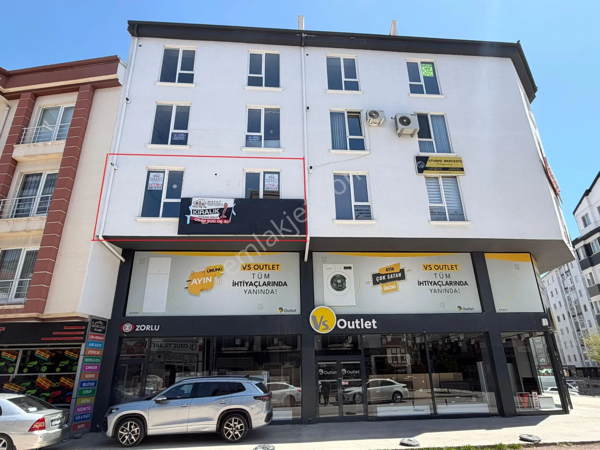 Taşpazar Mahallesi Kurşunlu Cami Arkası Kiralık 2+1 Ofis - Görsel 2