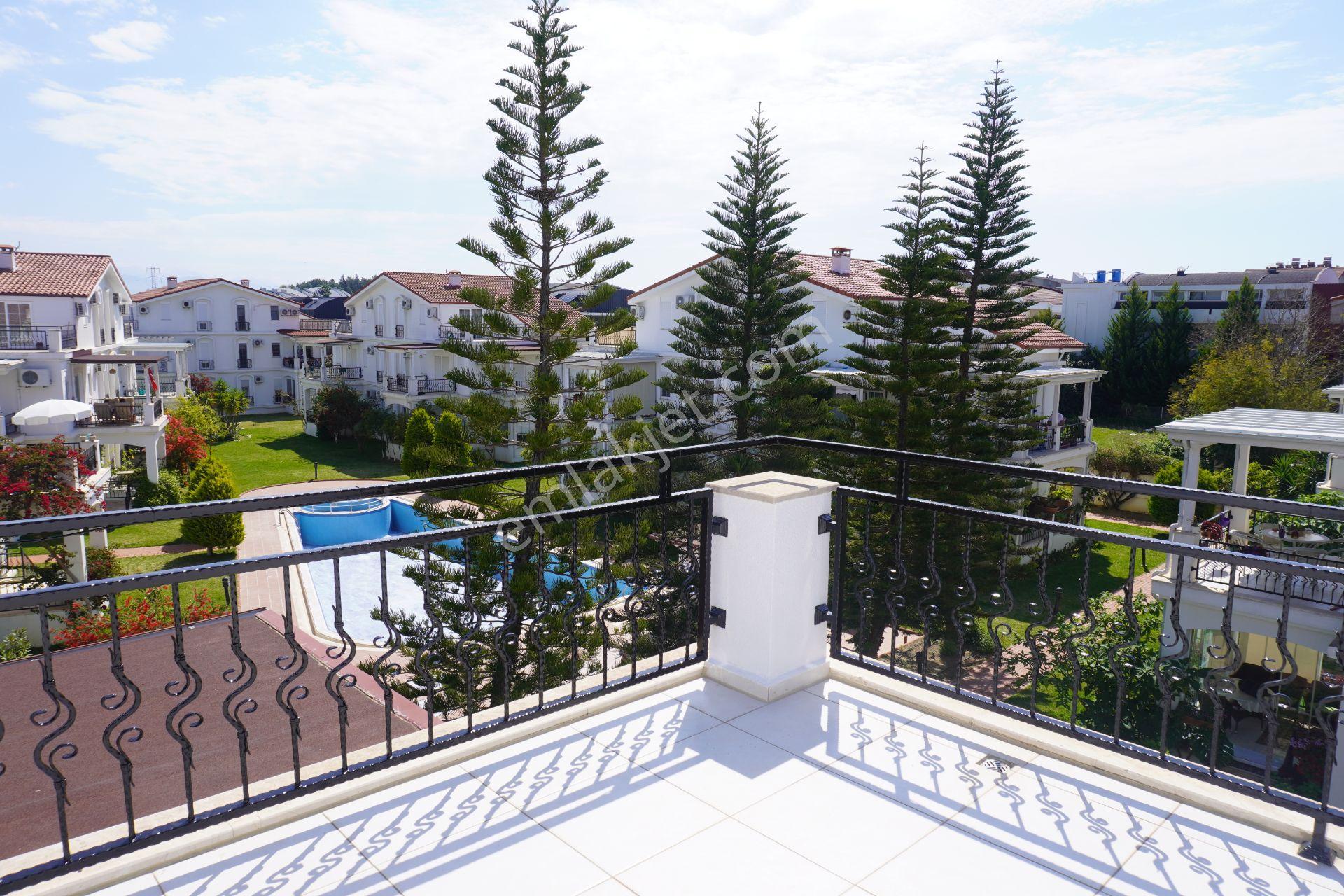 Manavgat Side'de Site İçinde Eşyalı 3+1 Satılık Dubleks Daire - Görsel 32
