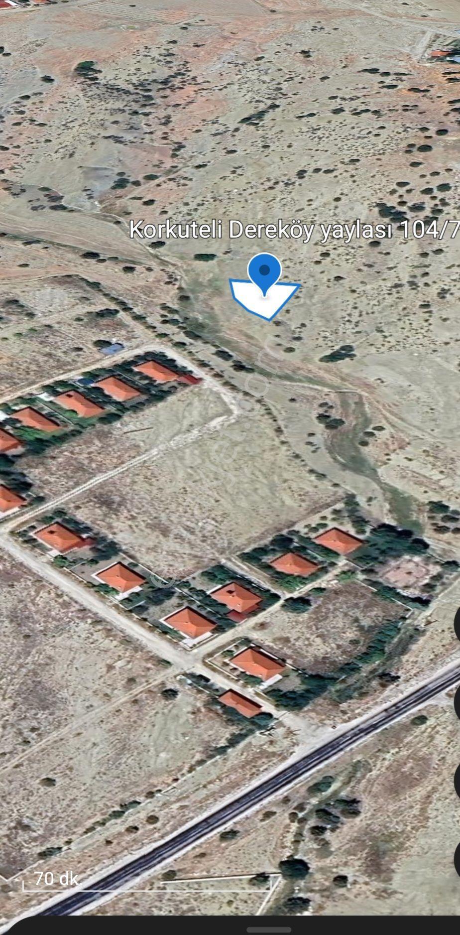 Korkuteli Dereköy Yaylası'nda 602 M² Konut İmarlı Villa Arsası – Müstakil Tapulu - Görsel 2