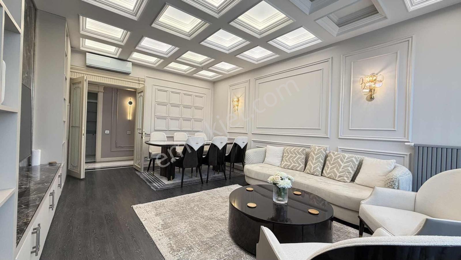 The İstanbul Evlerinde Ultra Lüks 2+1 Eşyalı Kiralık Daire - Görsel 8