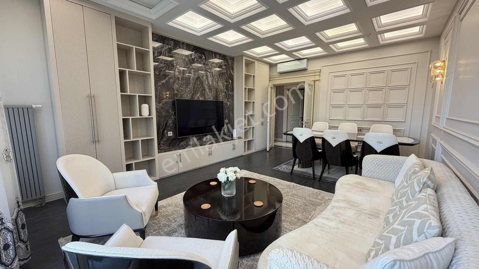 The İstanbul Evlerinde Ultra Lüks 2+1 Eşyalı Kiralık Daire - Görsel 26