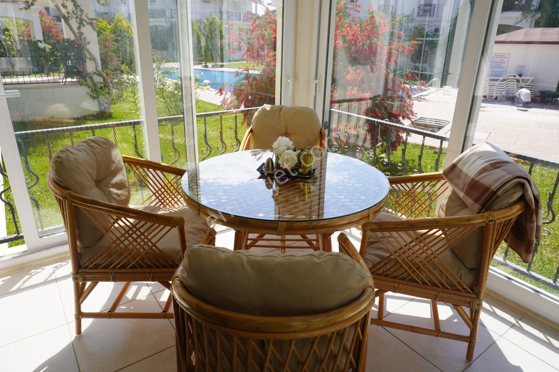 Manavgat Side'de Site İçinde 2+1 Eşyalı Satılık Daire - Görsel 21