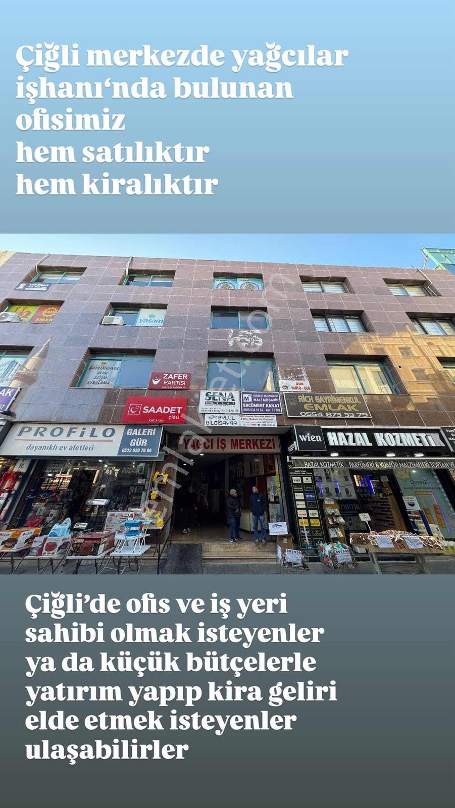 Çiğli Ataşehir Yağcı İş Merkezinde Yatırımlık Satılık Ofis - Görsel 18
