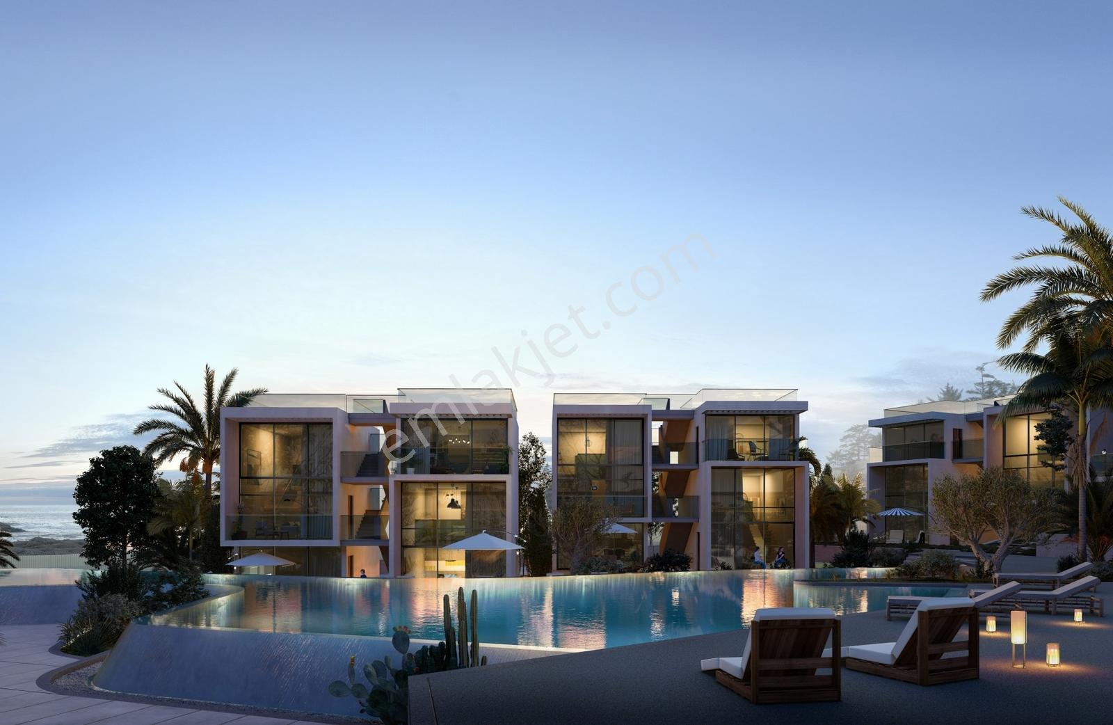Girne-esentepe "casa Del Mare"de Penthouse Stüdyo Daire - Görsel 4