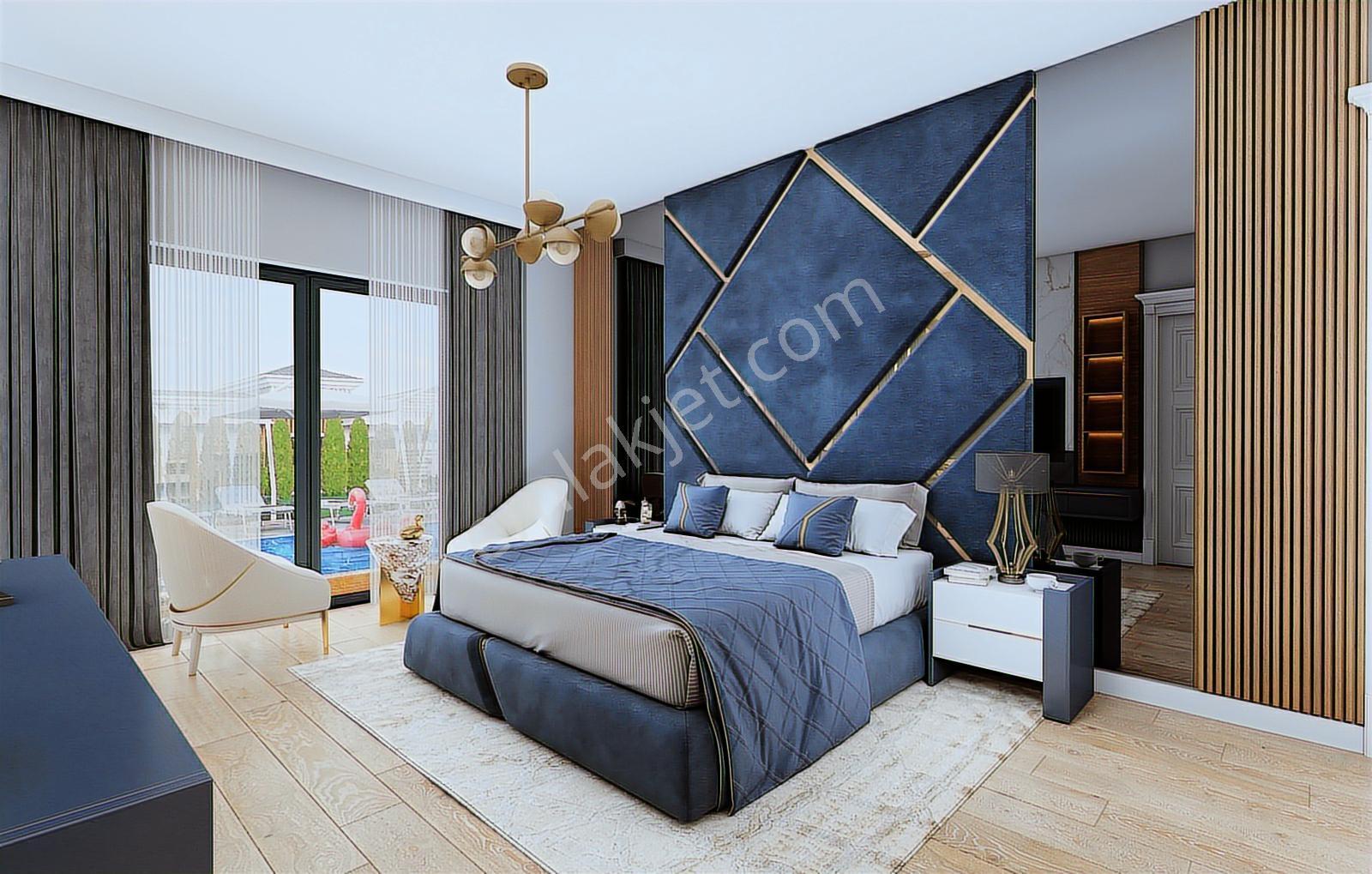 Tek Kat 1700 Metre Arsa İçinde Havuzlu Villa - Görsel 35