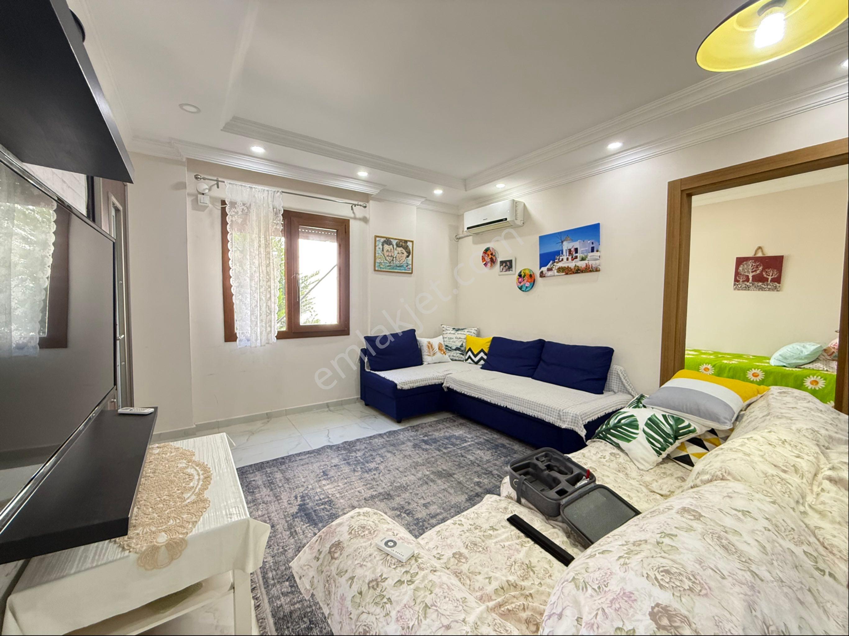 Seferihisar Doğanbey'de Satılık 2+1 Bahçeli Full Eşyalı Villa - Görsel 19
